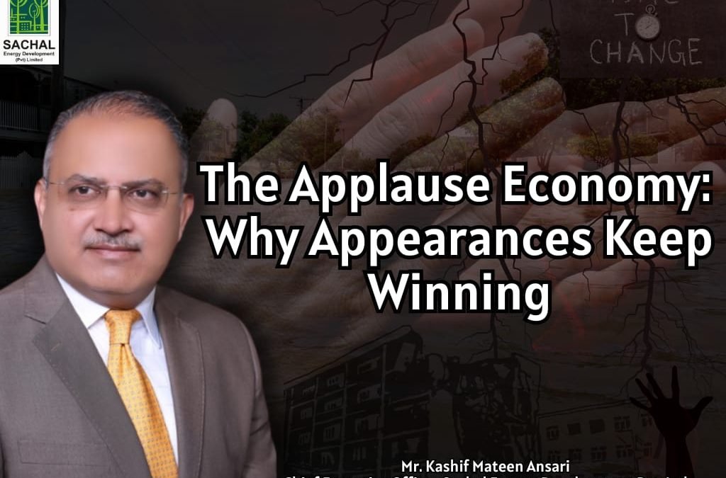 The Applause Economy: Why Appearances Keep Winning
